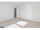 This simple bedroom boasts neutral colors and carpet at 3460 Sycamore Sw Dr, South Fulton, GA 30331