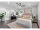Serene main bedroom featuring hardwood floors, lots of light, and soothing decor at 985 Columbia Dr, Decatur, GA 30030