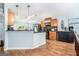 Functional kitchen with stainless steel appliances, a breakfast bar, and an open layout at 1211 Fly Rod Ln, Loganville, GA 30052