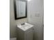 Bathroom featuring vanity with white cabinet and sink at 103 Tiburon Ct, Stonecrest, GA 30038
