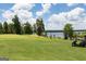 Scenic golf course overlooking the lake, perfect for a relaxing game with beautiful water views at 1429 Kentmire Court, Locust Grove, GA 30248