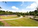 Well-maintained tennis courts with manicured landscaping offer an active lifestyle at 1429 Kentmire Court, Locust Grove, GA 30248