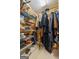 A walk-in closet features wire shelving at 9274 Betony Wood Trl, Jonesboro, GA 30236