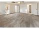 Large basement with multiple doors to other rooms at 1875 Bernice Dr, Cumming, GA 30041