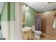 Finished basement bathroom featuring a shower and vanity at 1202 Persimmon Way, Mcdonough, GA 30252