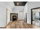 Large main bedroom with fireplace and entrance to the luxurious primary bathroom at 1202 Persimmon Way, Mcdonough, GA 30252