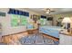 Cozy bedroom featuring hardwood floors, two windows and warm accents throughout at 130 Brooklet Way, Brooks, GA 30205