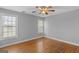 Bedroom with hardwood flooring and windows at 3499 S Ola Rd, Locust Grove, GA 30248