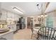 Modern kitchen with stainless appliances, eat-in breakfast nook and stylish finishes at 480 Holly Hills Ln, Mcdonough, GA 30252