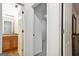Hallway leading into a full bathroom at 547 Se Tufton Se Trl, Atlanta, GA 30354