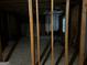 Unfinished basement area featuring exposed beams and framing at 10937 Southwood Dr, Hampton, GA 30228