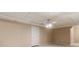 Neutral bedroom has bright ceilings and a closet with a door, ready for relaxation and privacy at 1118 Sequoia Trl, Mcdonough, GA 30252