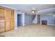 Spacious finished basement featuring a closet and wooden stairway at 2066 Tidwell Trl, Stone Mountain, GA 30088