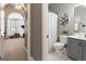Bathroom featuring a toilet and vanity, perfect for everyday use at 119 Crown Springs Dr, Mcdonough, GA 30252