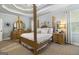 Comfortable main bedroom features bright natural light and ample space for relaxation at 119 Crown Springs Dr, Mcdonough, GA 30252
