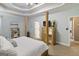 Spacious main bedroom showcasing neutral decor and ensuite access, perfect for relaxation at 119 Crown Springs Dr, Mcdonough, GA 30252