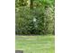 Landscaped backyard featuring a bird feeder and lush greenery in a peaceful outdoor setting at 105 Harris Ct, Stockbridge, GA 30281