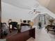 Bright bonus room with a home office setup and exercise equipment at 124 Belford Way, Locust Grove, GA 30248