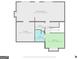 Basement floor plan featuring a recreation room, bedroom, storage room, utility, and bathroom at 126 Ardenlee Dr, Peachtree City, GA 30269