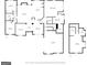 Detailed floor plan showcasing the layout of both floors with labeled rooms and dimensions at 1007 Fairway Seven, Villa Rica, GA 30180