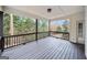 Spacious covered back porch offering great outdoor living and backyard views at 1007 Fairway Seven, Villa Rica, GA 30180