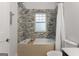 Cozy bathroom featuring neutral tiling and modern fixtures at 239 Kings Hwy, Decatur, GA 30030
