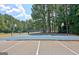 Community basketball court is well-maintained and located near the picnic area and playground at 112 Windalier Rdg, Peachtree City, GA 30269