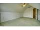 Bedroom featuring neutral carpet, a ceiling fan, and closet, perfect for relaxation and storage at 1880 Hickory Station Cir, Snellville, GA 30078