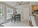Cozy breakfast nook with natural light and view of backyard at 391 Massengale Rd, Brooks, GA 30205