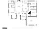Detailed floor plan showcasing layout of rooms and dimensions of primary rooms in home at 391 Massengale Rd, Brooks, GA 30205