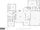 Detailed floor plan showcasing the layout of the home, including the bedrooms, bathrooms, and living spaces at 110 Woodland Rd, Fayetteville, GA 30214