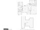 Combined floor plans of first floor and basement at 110 Woodland Rd, Fayetteville, GA 30214