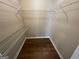 Walk-in closet with metal shelving at 120 Lazy Hollow Ln, Covington, GA 30016