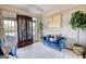Bright seating area with hardwood floors, natural light, and elegant decor at 4180 Mount Paran Dr, Social Circle, GA 30025