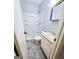 Efficient bathroom features a shower, toilet, and sink at 578 Lakeridge Se Cir, Conyers, GA 30094