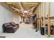 Spacious unfinished basement provides ample potential to create a living and recreation area at 510 Jenna Trl, Mcdonough, GA 30252
