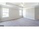 Large main bedroom with lots of natural light and tray ceiling at 2805 Topaz Rd, Riverdale, GA 30296