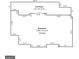 Detailed basement floor plan showing unfinished potential space, patio, and accurate dimensions for future customization at 3180 Lee Dr, Buford, GA 30518