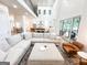 Open-concept living space with a spacious seating area, high ceilings, and natural light at 3180 Lee Dr, Buford, GA 30518