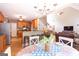 Open concept view of kitchen and living room at 150 Murphy Creek Ln, Fayetteville, GA 30215