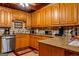 Well-equipped kitchen with granite countertops, stainless steel appliances, and ample cabinet space for storage and meal preparation at 1813 Freeman Rd, Jonesboro, GA 30236