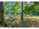Scenic view of a tranquil lake with a wooden dock, framed by trees, and natural surroundings at 1813 Freeman Rd, Jonesboro, GA 30236