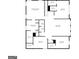 Second floor plan featuring bedrooms, bathrooms, and living room at 3213 Blackley Old Rd, Douglasville, GA 30135
