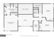 Second level floor plan features bedrooms, bathrooms, laundry and loft area at 5362 Kelleys Mill Cir, Stone Mountain, GA 30088