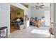 Casual dining area featuring tile flooring and easy access to the kitchen and living areas at 2804 Davis Mill N Rd, Dallas, GA 30157