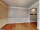 Bright dining room boasts hardwood floors, wainscoting detail, and decorative trim at 330 Bentleigh Station Dr, Acworth, GA 30101