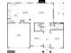 Floor plan with a kitchen, garage, breakfast nook, Gathering room, dining room, and living room at 330 Bentleigh Station Dr, Acworth, GA 30101