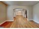 Spacious living room featuring hardwood floors and neutral paint, ready for new furnishings at 330 Bentleigh Station Dr, Acworth, GA 30101