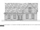 Home blueprint with a gable roof and detailed window and door placements at 242 Old Jackson Rd, Mcdonough, GA 30252