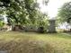 Spacious backyard and tree coverage at 2215 Rosewood Rd, Decatur, GA 30032